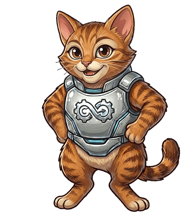 Ivy le chat — mascotte Troubles du Spectre de l'Autisme